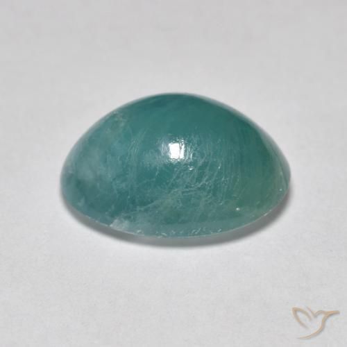 Grandidierite Blu verde naturale da 2.67 ct, Ovale, Traslucido
