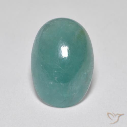 Grandidierite Medio Verde Blu naturale da 3.64 ct, Ovale, Traslucido