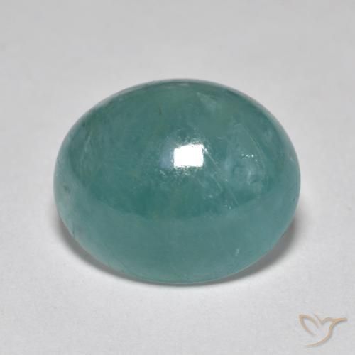 4.89ct Naturale Blu verdastro Grandidierite, Ovale, Traslucido
