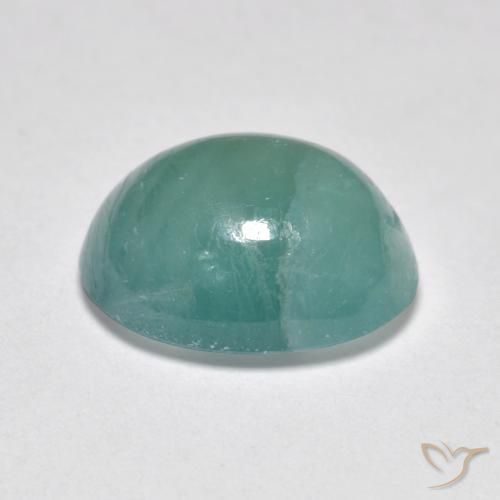 Grandidierite Medio Verde Blu naturale da 3.24 ct, Ovale, Traslucido
