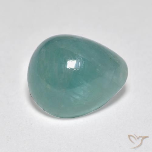 Grandidierite Turchese naturale da 4.27 ct, Forma a pera, Traslucido