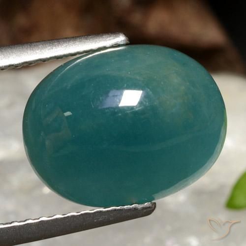 Grandidierite Turchese naturale da 6.16 ct, Ovale, Traslucido