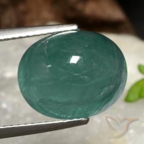 Grandidierite Turchese profondo naturale da 8.97 ct, Ovale, Traslucido
