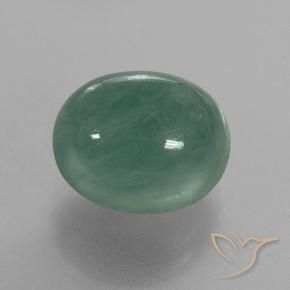Grandidierite Verde bluastro medio naturale da 5.27 ct, Ovale, Traslucido