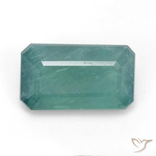 5.94ct Naturale Turchese Grandidierite, Taglio smeraldo, SI-I1