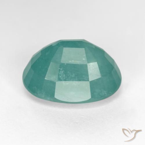 Grandidierite Verde blu naturale da 6.32 ct, Ovale, SI-I1