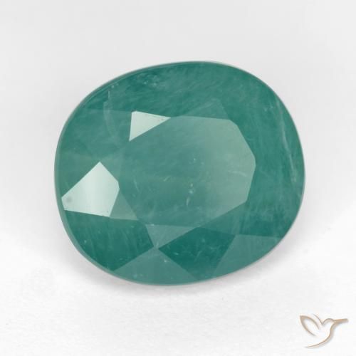 Grandidierite Blu verdastro naturale da 5.59 ct, Ovale, SI-I1