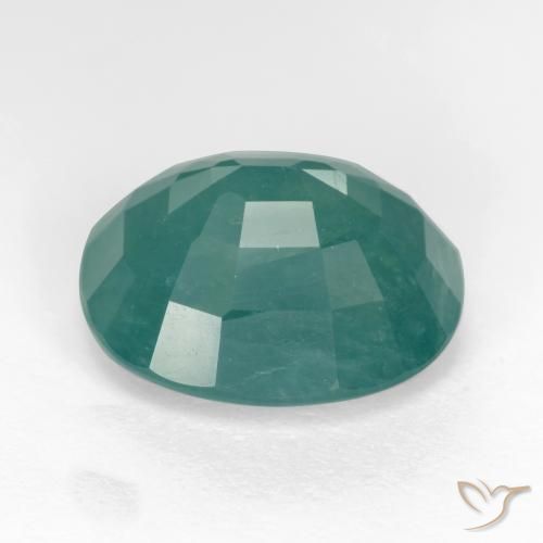 Grandidierite Blu verdastro naturale da 5.59 ct, Ovale, SI-I1