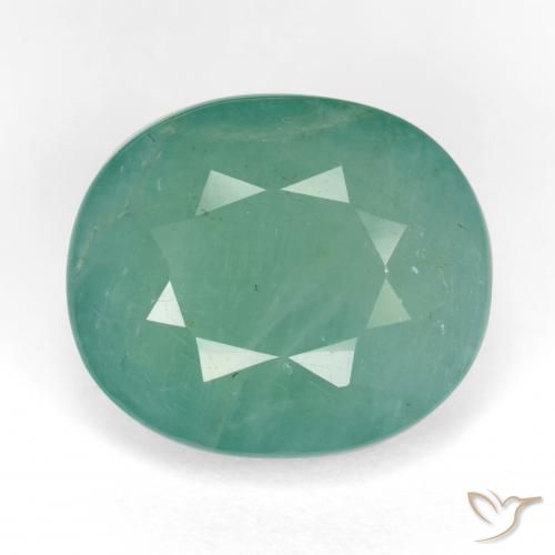 10.62ct Naturale Blu verdastro Grandidierite, Ovale, SI