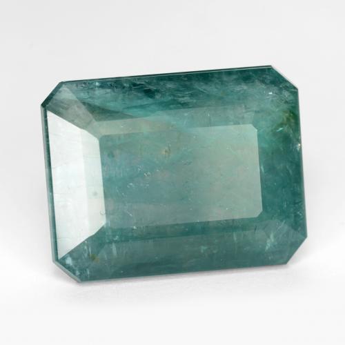 Grandidierite Verde blu scuro naturale da 9.79 ct, Taglio smeraldo, SI-I1