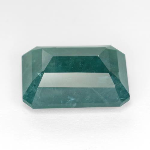 Grandidierite Verde blu scuro naturale da 9.79 ct, Taglio smeraldo, SI-I1
