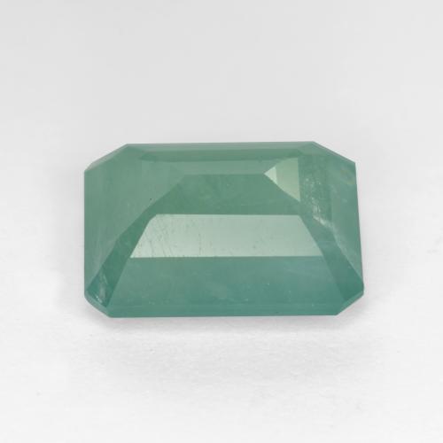 Grandidierite Turchese naturale da 4.03 ct, Taglio smeraldo, SI-I1