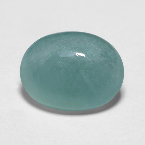 Grandidierite Blu Medio Verde naturale da 4.59 ct, Taglio ovale, Traslucido