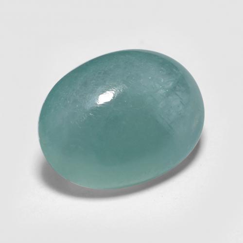 Grandidierite Blu Medio Verde naturale da 4.59 ct, Taglio ovale, Traslucido