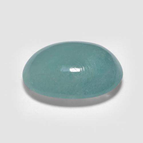 Grandidierite Blu Medio Verde naturale da 4.59 ct, Taglio ovale, Traslucido
