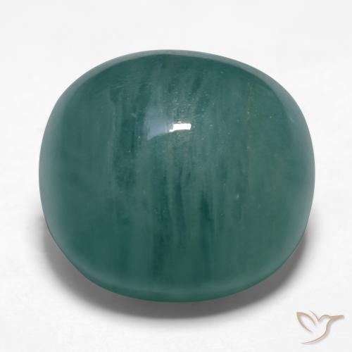 22.15ct Naturale Verde blu scuro Grandidierite, Ovale, Traslucido