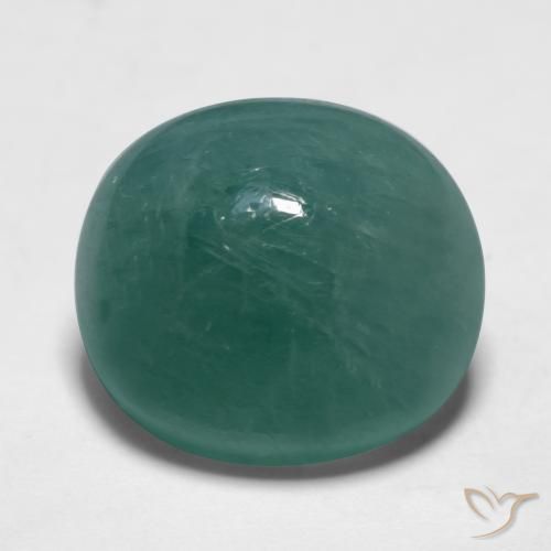 11.10ct Naturale Verde blu Grandidierite, Ovale, Traslucido