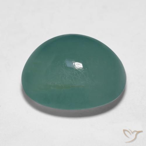 Grandidierite Verde blu naturale da 11.10 ct, Ovale, Traslucido