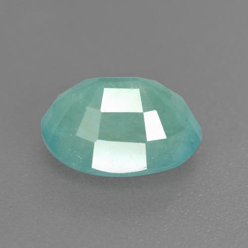 Grandidierite verde bluastro naturale da 1,58 ct, taglio ovale, SI