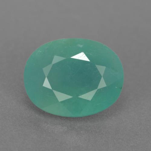 Grandidierite Verde bluastro medio naturale da 2.87 ct, Taglio ovale, VS-SI