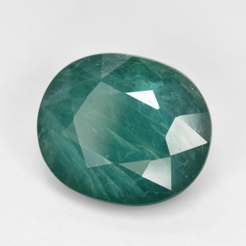 Grandidierite Turchese profondo naturale da 5.04 ct, Taglio ovale, VS-SI