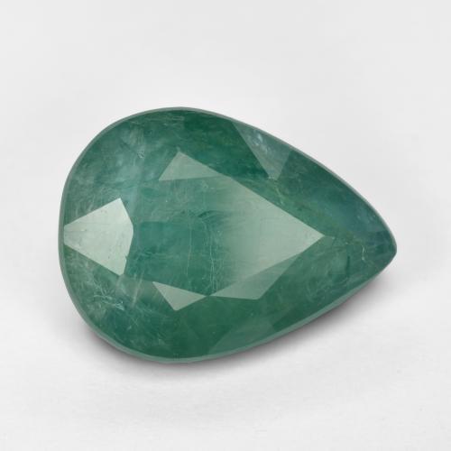Grandidierite Blu verdastro naturale da 3.60 ct, Forma a pera, VS-SI