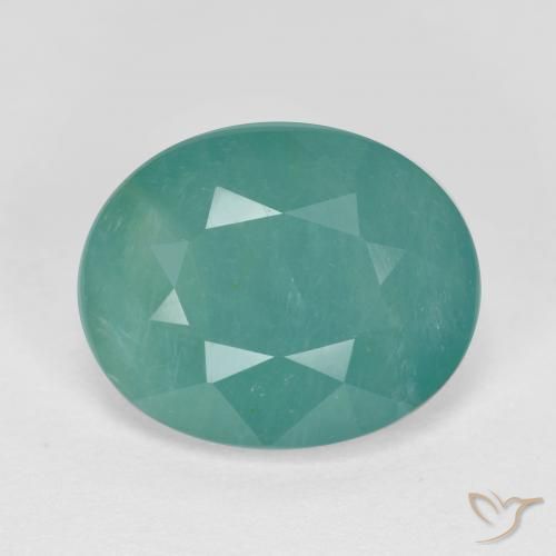 4.31ct Naturale Turchese Grandidierite, Ovale, SI
