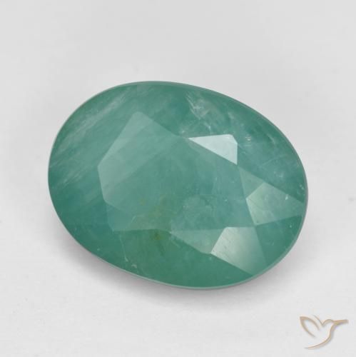 Grandidierite Tono verde blu naturale da 3.56 ct, Ovale, SI