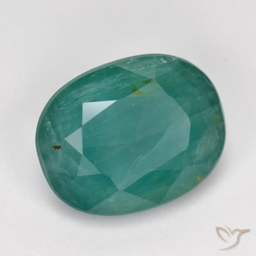Grandidierite Blu Verde Scuro naturale da 4.60 ct, Ovale, SI