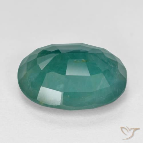 Grandidierite Blu Verde Scuro naturale da 4.60 ct, Ovale, SI