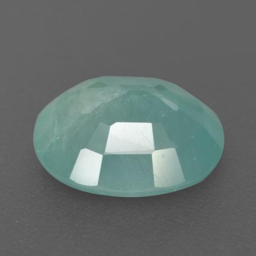 Grandidierite Verde chiaro Bluastro naturale da 3.22 ct, Taglio ovale, SI