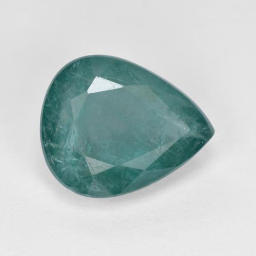 Grandidierite Blu Verde Scuro naturale da 3.42 ct, Forma a pera, SI