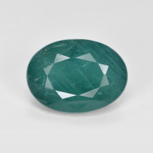 Grandidierite blu verdastro naturale da 2,85 ct, taglio ovale, SI
