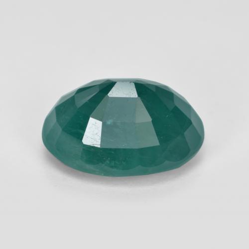 Grandidierite blu verdastro naturale da 2,85 ct, taglio ovale, SI