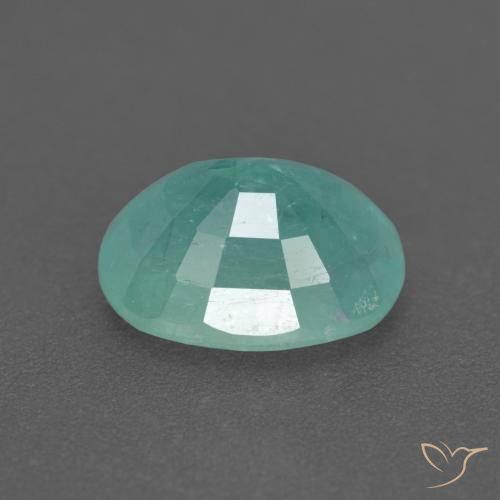 Grandidierite Verde schiuma di mare naturale da 2.29 ct, Ovale, SI