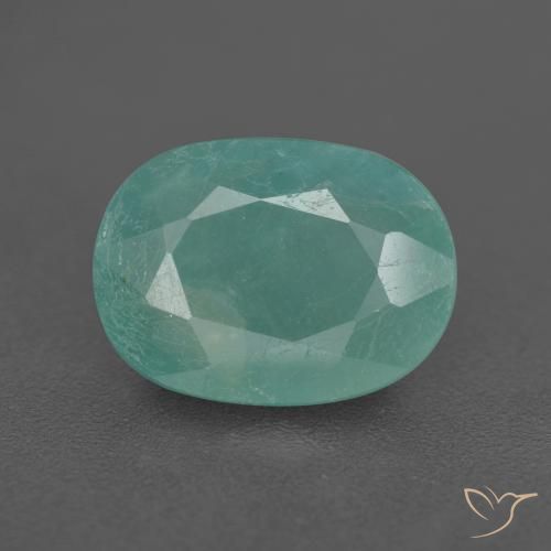 2.64ct Naturale Blu verdastro Grandidierite, Ovale, SI