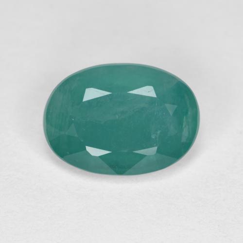 Grandidierite Verde blu naturale da 1.64 ct, Taglio ovale, VS-SI