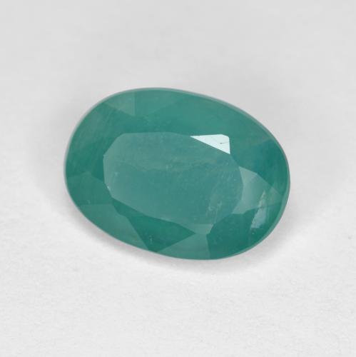Grandidierite Verde blu naturale da 1.64 ct, Taglio ovale, VS-SI