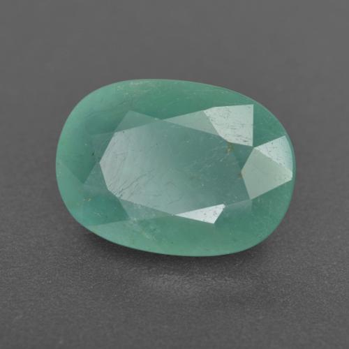Grandidierite Verde bluastro medio naturale da 3.30 ct, Taglio ovale, VS-SI