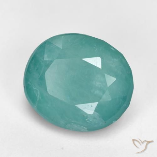 Grandidierite Turchese naturale da 2.62 ct, Taglio ovale, SI