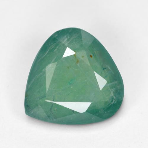 Grandidierite verde bluastro naturale da 2,13 ct, taglio a pera, SI