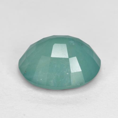 Grandidierite Blu verdastro naturale da 1.64 ct, Taglio ovale, SI