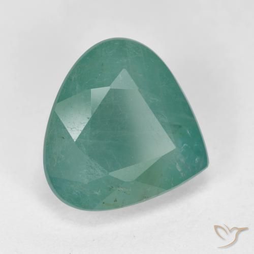 Grandidierite Verde blu naturale da 4.17 ct, Forma a pera, VS-SI