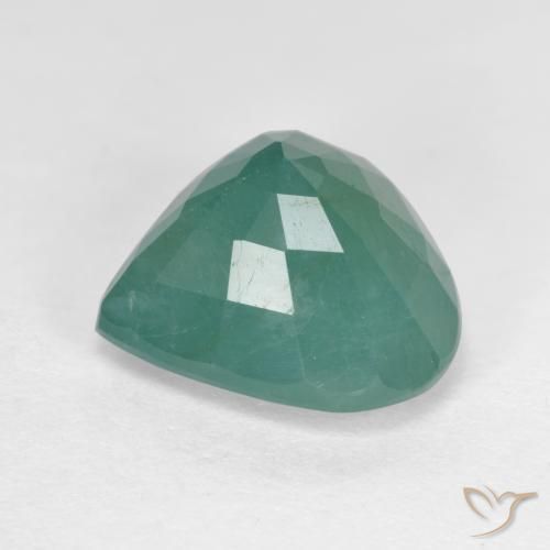 Grandidierite Verde blu naturale da 4.17 ct, Forma a pera, VS-SI