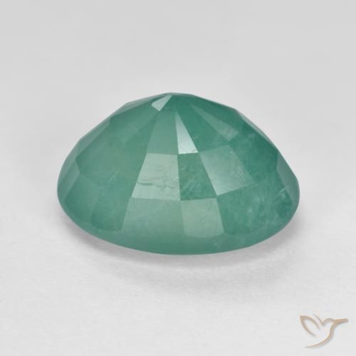 Grandidierite Blu verdastro naturale da 4.41 ct, Taglio ovale, VS-SI