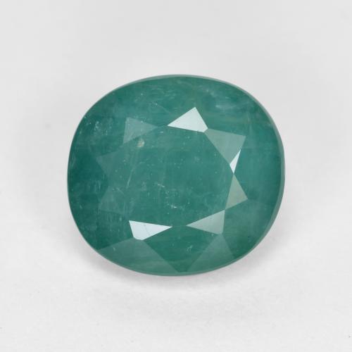 Grandidierite blu verdastro naturale da 1,56 ct, taglio ovale, VS-SI