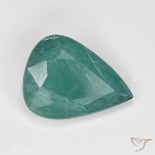 Grandidierite Turchese profondo naturale da 3.10 ct, Forma a pera, VS-SI