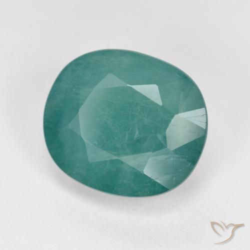 Grandidierite Turchese naturale da 4.28 ct, Ovale, VS-SI