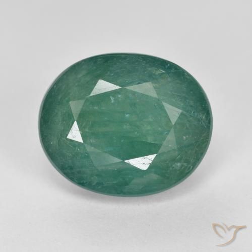 5.14ct Naturale Turchese profondo Grandidierite, Ovale, VS-SI