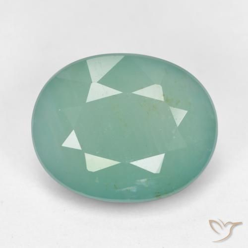 Grandidierite Verde bluastro medio naturale da 3.04 ct, Ovale, SI